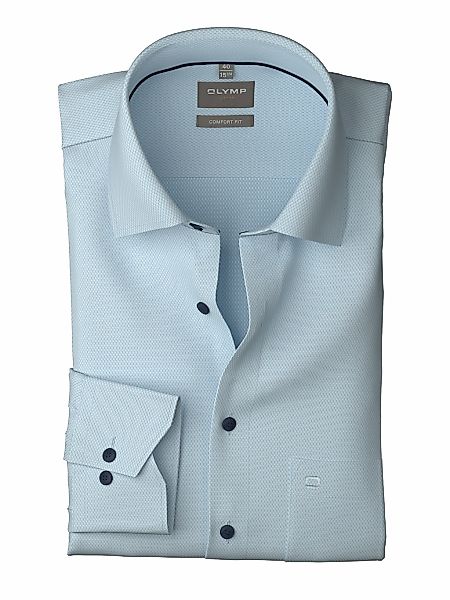 OLYMP Langarmhemd "Luxor", Businesshemd, comfort fit, Minimalprint, New-Ken günstig online kaufen