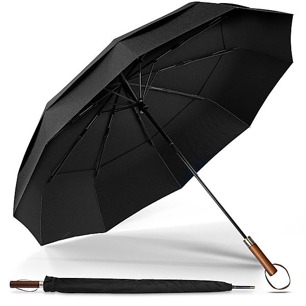 Logan & Barnes Taschenregenschirm Amsterdam, Sturmfest günstig online kaufen