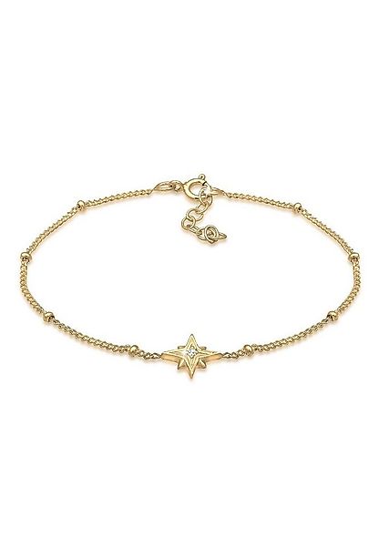 Elli Armband Stern Topas Weiß 925 Sterling Silber (kein Set, 1-tlg), Sterne günstig online kaufen