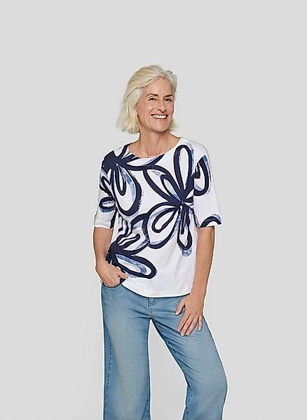 Rabe Print-Shirt Rabe Shirt mit großflächigem Blumenprint günstig online kaufen