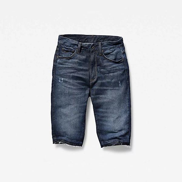 G-star Straight Ripped 3301 Taille Straight Ripped Jeans-shorts 24 Dark Age günstig online kaufen