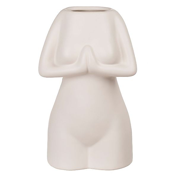ReWu Dekovase Kermaik-Vase Womens Body Weiß günstig online kaufen
