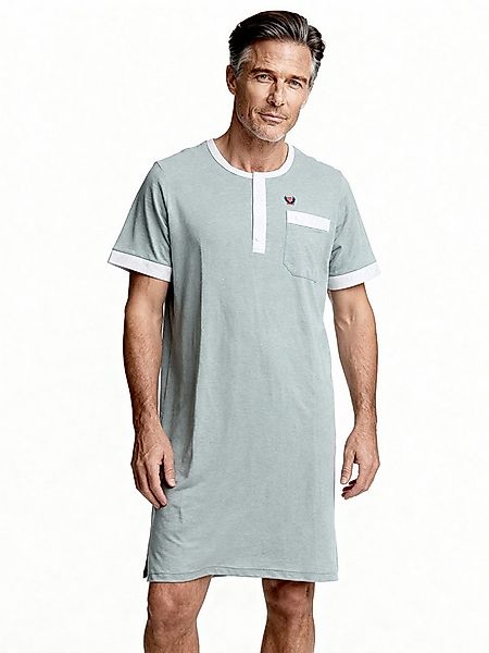Henry Terre Nachthemd Nachthemd kurzarm - unifarben günstig online kaufen