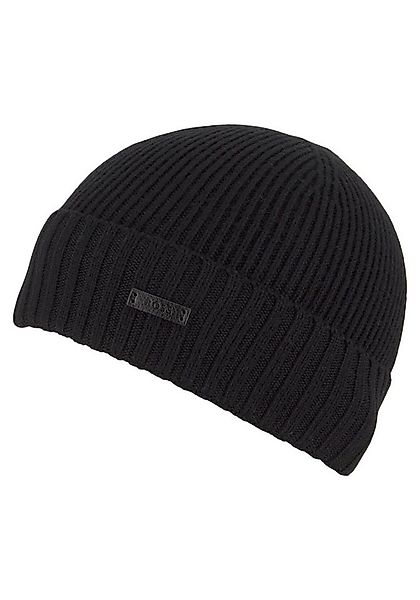 BOSS Beanie Fati aus Rippenstrick günstig online kaufen