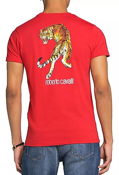 roberto cavalli T-Shirt Firenze Tiger Logo günstig online kaufen