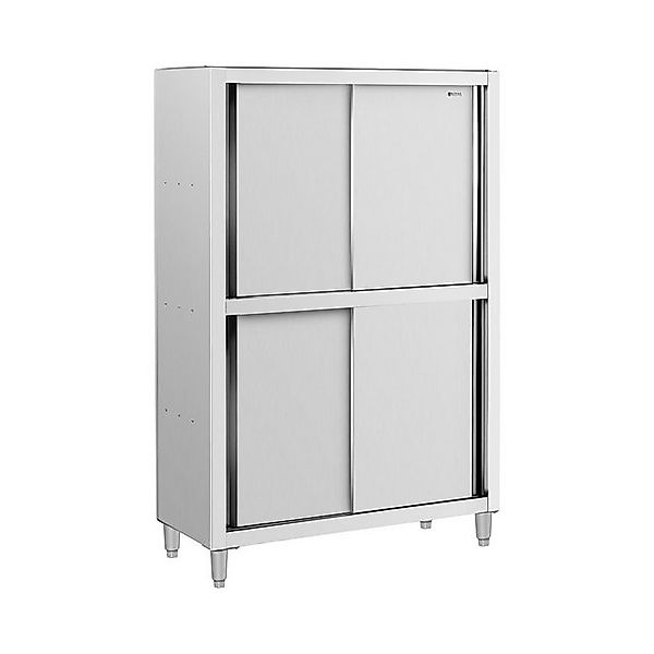 Royal Catering Vorratsschrank 120 x 50 x 180 cm Geschirrschrank Edelstahl H günstig online kaufen