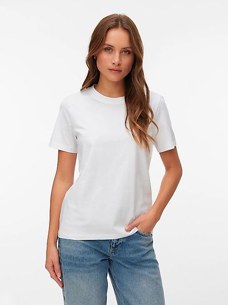 Vero Moda T-Shirt "VMPAULINA SS T-SHIRT 2-PACK JRS" Packung, 2 Baumwolle, r günstig online kaufen