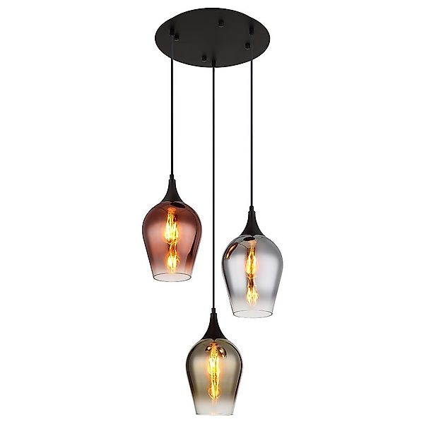 GLOBO LIGHTING Pendelleuchte, Leuchtmittel nicht inklusive, günstig online kaufen