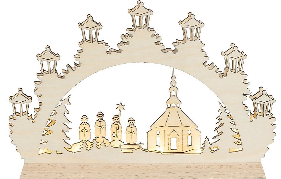 SAICO Original LED Lichterbogen Mini-Lichterbogen, Kurrende, mit LED-Stripe günstig online kaufen