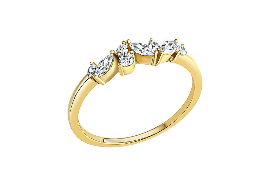 CELESTA Fingerring 375/- Gelbgold Zirkonia günstig online kaufen