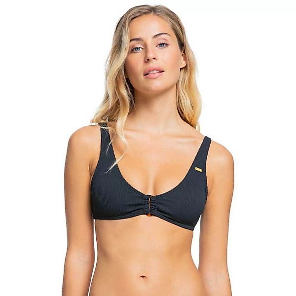 Roxy Mind Of Freedom Elongated Bralette Bikini Oberteil M Anthracite günstig online kaufen