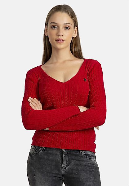 SIR RAYMOND TAILOR V-Ausschnitt-Pullover "Athena" in klassischem Design günstig online kaufen