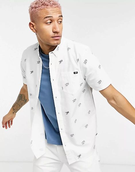 Vans – Houser – Hemd in Weiß günstig online kaufen