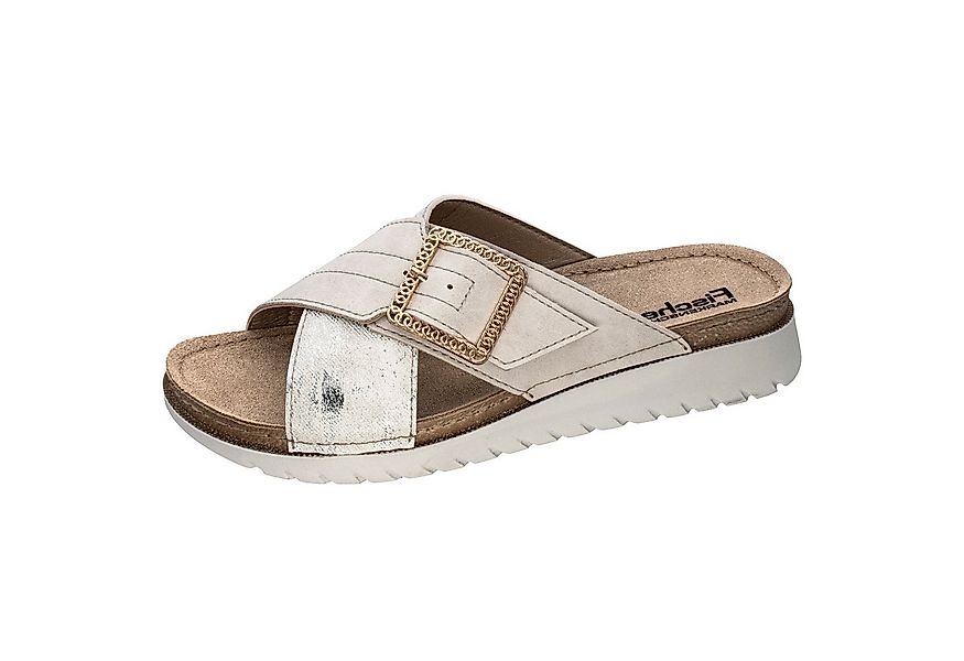 Fischer-Markenschuh Jule Pantolette aus Nappalino, mit Synthetik-Futter, st günstig online kaufen