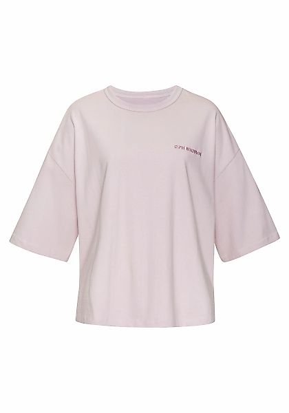 Copenhagen Studios Oversize-Shirt "mit hochwertiger Logostickerei", aus hea günstig online kaufen