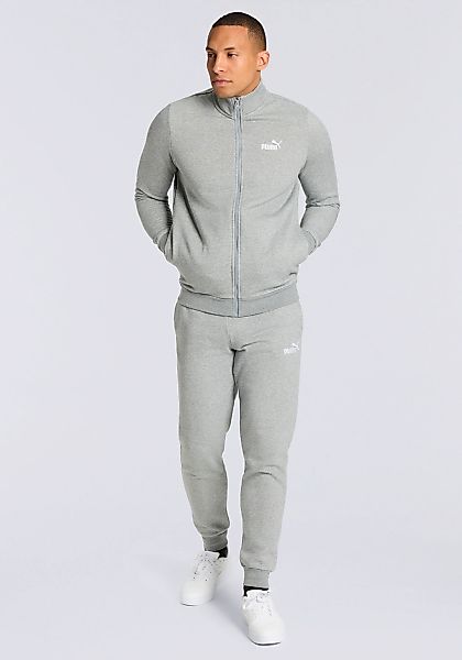 PUMA Trainingsanzug "ESS SWEAT SUIT FL" 2 Stk. ohne Kapuze, aus Baumwolle u günstig online kaufen