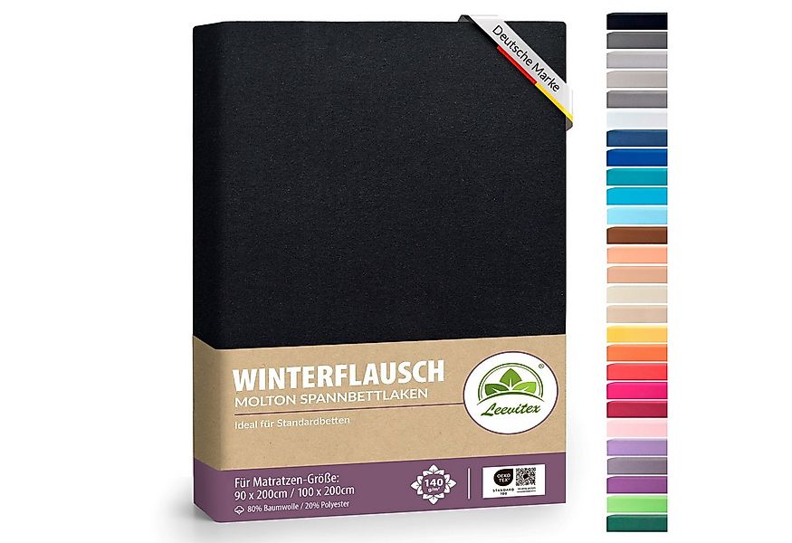 leevitex® Spannbettlaken für kalte Nächte – angenehm weich, passgenau, farb günstig online kaufen
