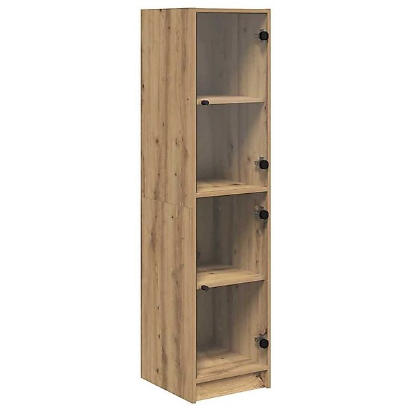 vidaXL Highboard Artisan-Eiche 35 x 37 x 142 cm Holzwerkstoff 882902 günstig online kaufen