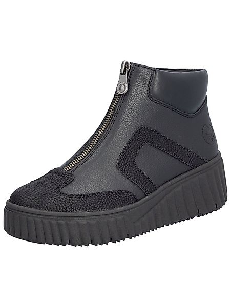 Rieker Stiefelette Lederimitat Keilstiefelette günstig online kaufen
