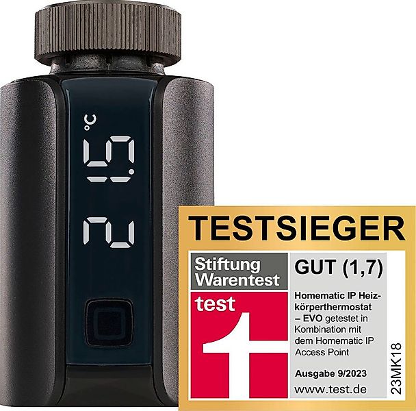 Homematic IP Heizkörperthermostat Evo, M30 x 1,5 (z.B.Oventrop, Danfoss), e günstig online kaufen