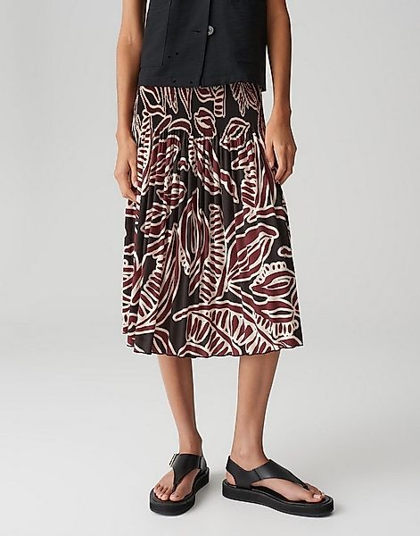 OPUS Plisseerock RIBANE TROPICAL mit Komfortbund günstig online kaufen