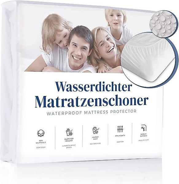 Matratzenschoner wasserdicht aus 100 % Jersey Baumwolle APARNA, Matratzensc günstig online kaufen