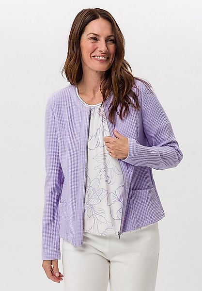 FRANK WALDER Kurzjacke aus Jersey mit Zipp günstig online kaufen