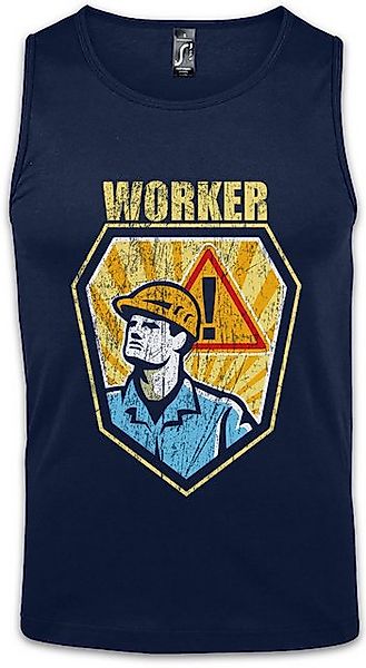 Urban Backwoods Tanktop Worker IV Ärmelloses T-Shirt Handwerk Handwerker He günstig online kaufen