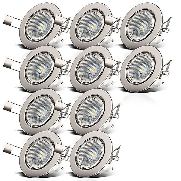 B.K.Licht LED Einbaustrahler Set LED Einbauleuchten günstig online kaufen
