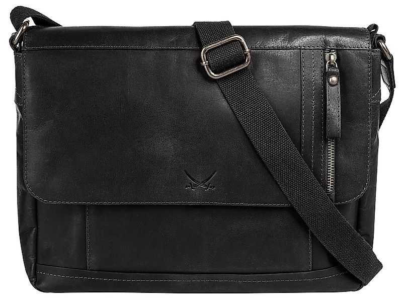 Sansibar Messenger Bag, echt Leder günstig online kaufen