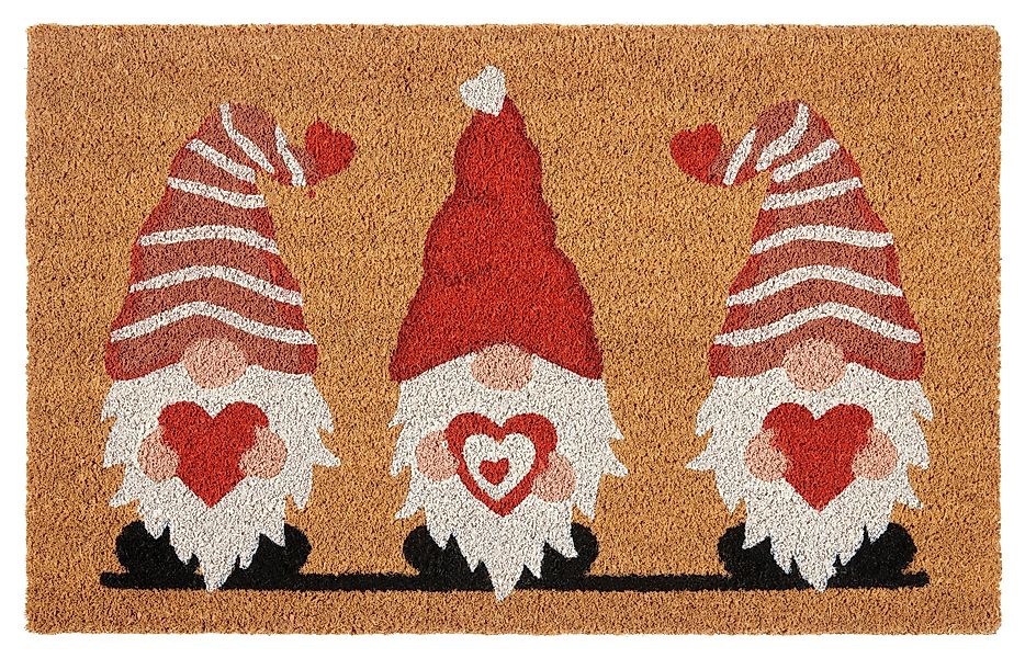 HANSE Home Fußmatte Kokos Gnome Heart, günstig online kaufen
