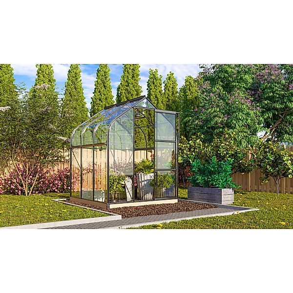 Vitavia Gewächshaus Orion 3800 Schwarz 3,8 m² günstig online kaufen