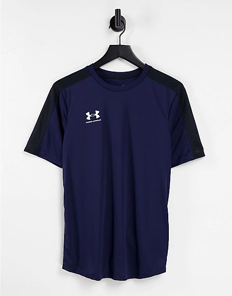 Under Armour – Football Challenger – Sport-T-Shirt in Marineblau günstig online kaufen