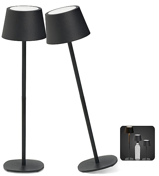 Northpoint LED Tischleuchte LED Akku Tischlampe Flaschenleuchte 3in1 45cm w günstig online kaufen