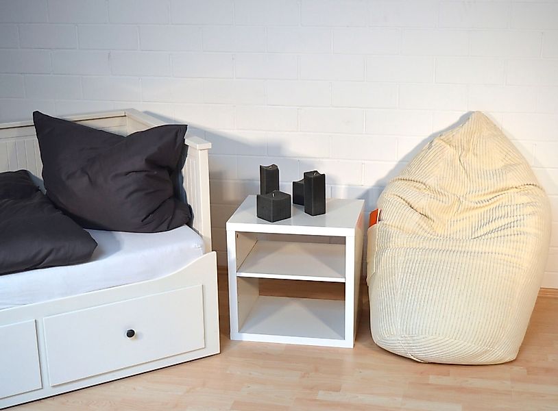 KiNZLER Sitzsack "Manchester" 1 Stk. tlg. Uni Farben, Cord, mit Tasche & Tr günstig online kaufen