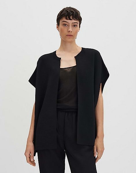 someday Cape BOLESA CAPE aus weichem Viskosemix Cape mit Knöpfen an den Sei günstig online kaufen