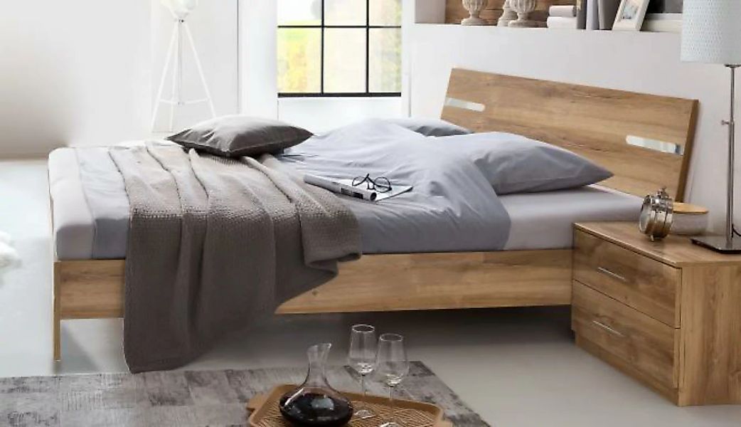 Wimex Futonbett "Anna, Bett Made in Germany", mit chromfarbenen Details im günstig online kaufen