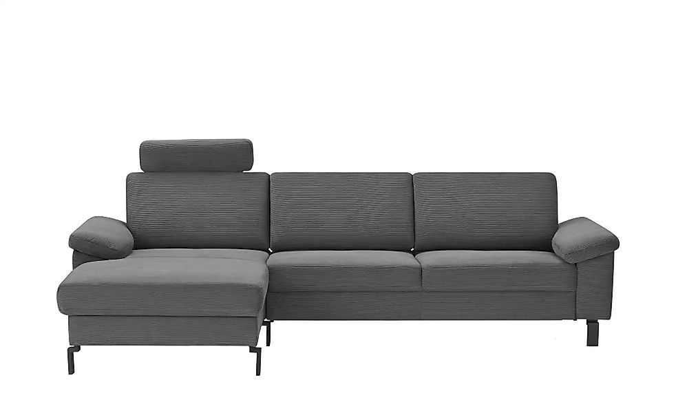 Max Schelling Ecksofa Feincord Maximum Move ¦ grau ¦ Maße (cm): B: 284 H: 8 günstig online kaufen