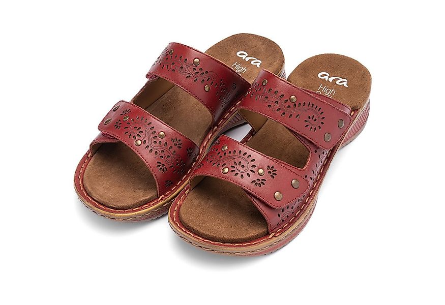 Ara HAWAII Pantolette Keilabsatz, Schlupfschuh, Sommerschuh, in G-Weite (we günstig online kaufen