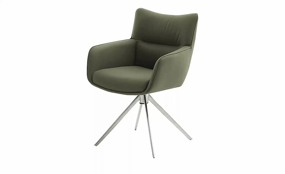 Armlehnstuhl  drehbar Remona ¦ grün ¦ Maße (cm): B: 61 H: 88 T: 62.0 Stühle günstig online kaufen