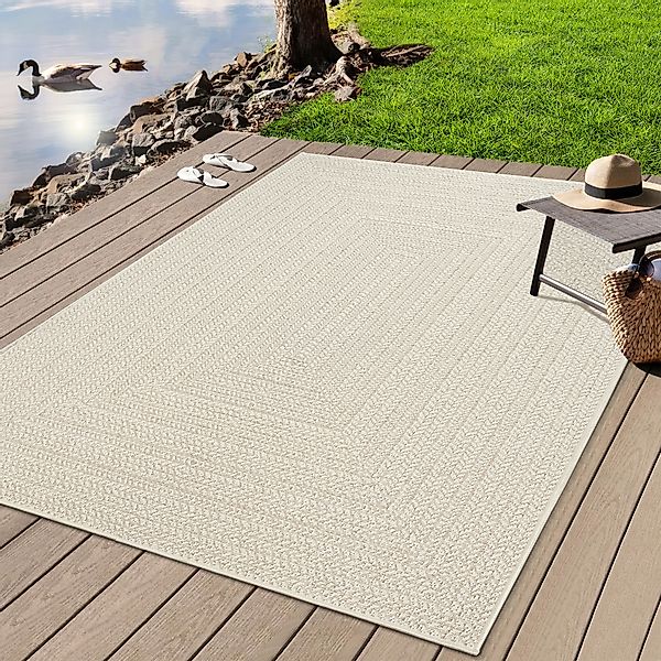merinos Teppich »Kenzy 1«, rechteckig, 10 mm Höhe, robuster In- und Outdoor günstig online kaufen