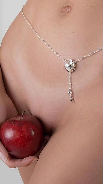 Bauchkette “Liebesapfel” Silber günstig online kaufen
