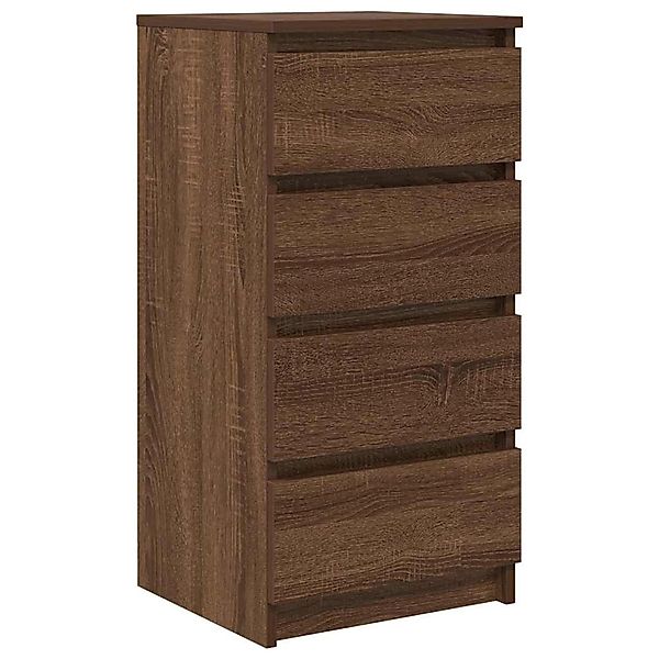vidaXL Sideboard Braun Eichen-Optik 37,5x35x76 cm Holzwerkstoff 861757 günstig online kaufen