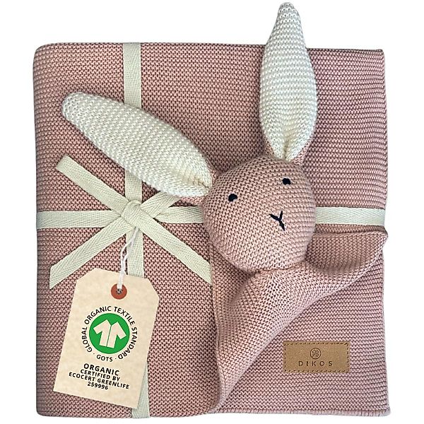 Babydecke DIKOS® Babydecke SCHMUSE-HASE Baby Geschenk günstig online kaufen