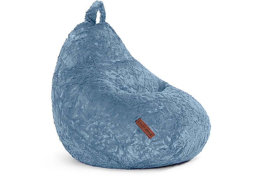 Green Bean Sitzsack Plüsch (60x45x45cm - Indoor Sitzkissen mit 120L EPS Per günstig online kaufen