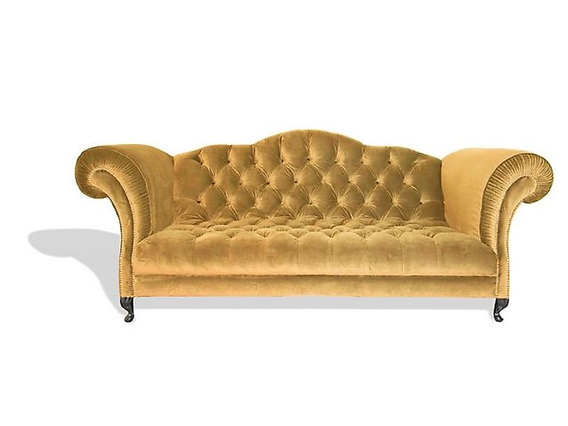 Xlmoebel Sofa Chesterfield Sofa mit 3 Sitzplätzen, Polster Designer Couchen günstig online kaufen