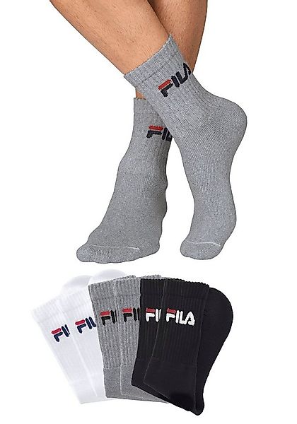 Fila Tennissocken UNISEX CREW TENNIS FULL TERRY SOCKS (6-Paar) Sportsocken, günstig online kaufen