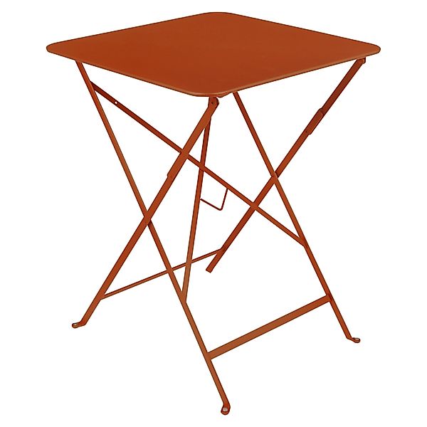 Bistro Klapptisch Rechteckig E2 Kandierte Orange 57x57 günstig online kaufen