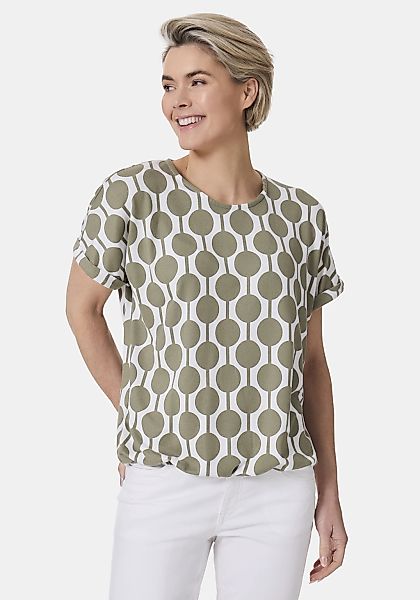 STOOKER WOMEN Kurzarmshirt "CLEA Print T-Shirt", Regular Fit T-Shirt Spitze günstig online kaufen