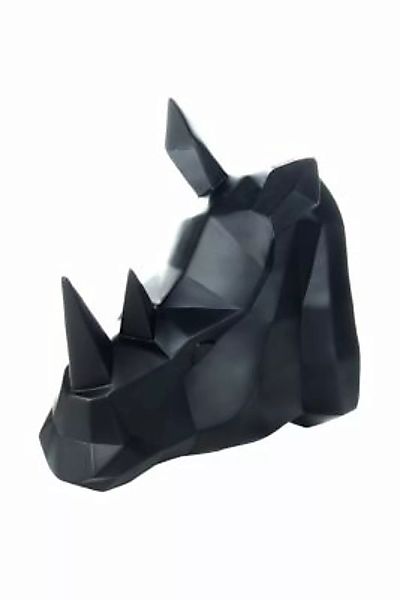 Kayoom Dekoobjekte Wanddeko Rhino 110 Schwarz schwarz günstig online kaufen